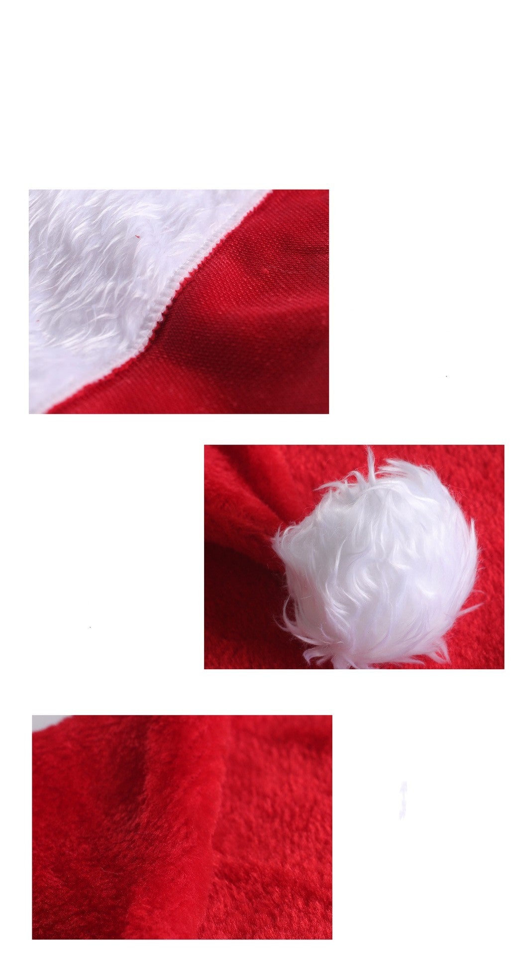 LED Light-Up Plush Christmas Santa Hat — Festive Luminous Holiday Hat for Adults & Children