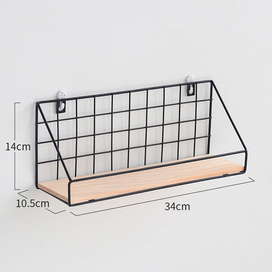 Iron Wall Shelf Organizer